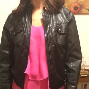 Members only genuine leather jacket